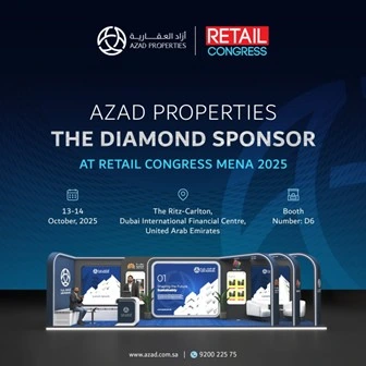 Azad Properties is the Diamond Sponsor of Retail Congress MENA 2025